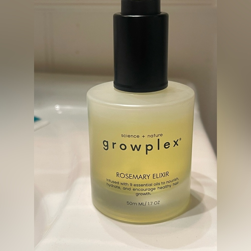 Growplex natural hair serum oil used only three times